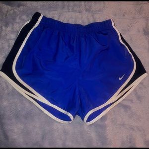 Nike Dri-Fit Purple and Navy running shorts